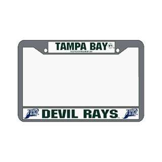  Tampa Bay Devil Rays Chrome License Plate Frame *SALE 