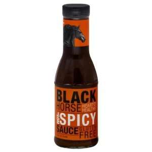 Black Horse Bh Hot & Spicy Sauce 12 OZ Grocery & Gourmet Food