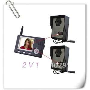    2 v1 wireless intercom video door phone systems: Camera & Photo