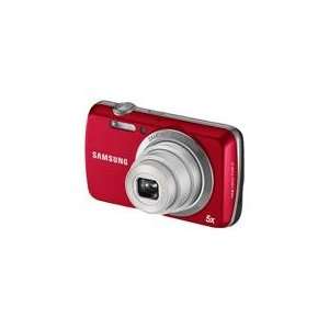   SAMSUNG PL 20 Red 14.2 MP 27mm Wide Angle Digital Camera Camera
