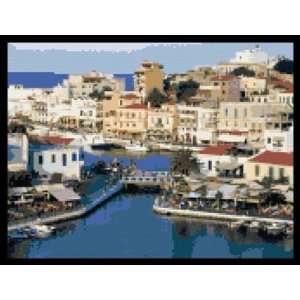  Greek Island Counted Cross Stitch Kit 
