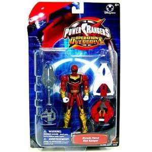   Over Drive Mystice Force Red Ranger Action Figure: Toys & Games