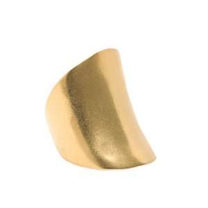  Saddle Ring in 24 Karat Gold Vermeil Jewelry