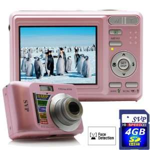  SVP XThinn8350 Pink 8MP 2.5 LCD Digital Camera, 3x 
