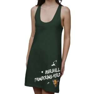 Marshall Thundering Herd Ladies Paint Strokes Juniors Racerback Dress 