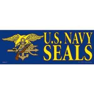  U.S. Navy SEALS Bumper Sticker Automotive