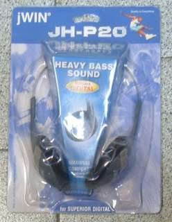 jWIN JH P20 Lightweight Digital Stereo Headphones  