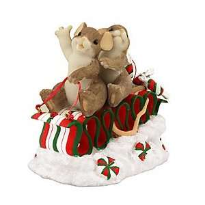 Charming Tails The Holidays Are One Sweet Ride Figurine:  