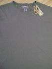 Men T Shirt Docker XLarge Solid Taupe Short Sleeve 1276
