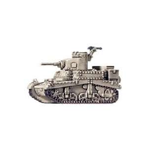   : Axis and Allies Miniatures: M3 Stuart # 12   Base Set: Toys & Games