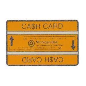   40. Michigan Bell (Yellow) Cash Card With (Two) Optical Stripes 710C