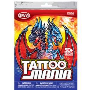  Tattoo Mania 2011(50 Temporary Tattoos) Toys & Games