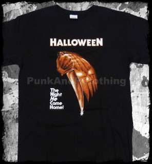 Halloween 1 1978 Night He Came Home t shirt punk horror  