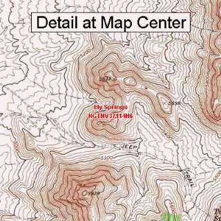   Map   Ely Springs, Nevada (Folded/Waterproof)