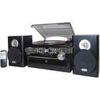   Speed Stereo Turntable w CD System, Cassette AM/FM Stereo Radio