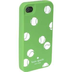   spade new york Tennis 5G Silicone iPhone Case (Green): Electronics