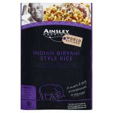 Ainsley Harriott Indian Biryani Style Rice 120G   Groceries   Tesco 
