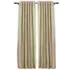 Fine Living Plain Linen Natural Rod Pocket Curtain