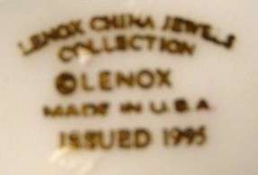 LENOX china JEWELS Figurine KITTENS 1995 no box  