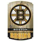 Caseys Boston Bruins NHL Wood Sign