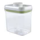 OXO Tot Pop Short Rectangle Storage Container, White , 1.5 Quart
