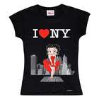 NJ Croce TS527 B Betty Breeze I Love NY Baby Doll T Shirt   Small