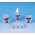 Belleview Texas Tech Red Raiders NCAA 4 Piece Frosted Bath Set