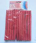 Hair FX Medium Flexible Rollers   Red, 12pk