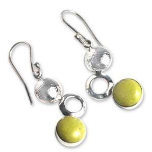  Serpentine dangle earrings, Bubbling Jewelry