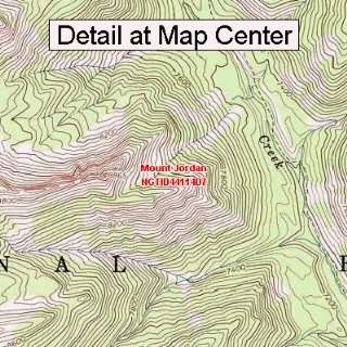   Map   Mount Jordan, Idaho (Folded/Waterproof)