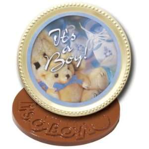 Its A Boy Chocolate Gift Tin:  Grocery & Gourmet Food