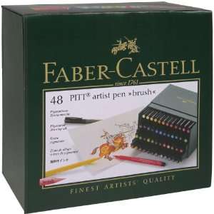  Pitt Artist Pen Brush Set 48 Pack Assorted
