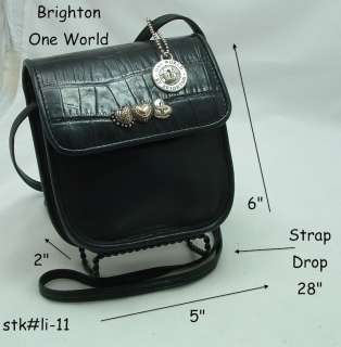 Vintage*BRIGHTON♥ONE WORLD♥Purse/Shoulderbag/Cross Body/Handbag 