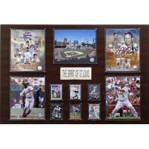  MLB St. Louis Cardinals Greatest Stars Plaque: Home 
