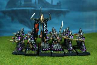DE15 Warhammer MPG Painted Dark Elf Reaper Crossbowmen  