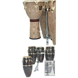 Latin Percussion Triple Conga Stand, Quad Mount Drum Bracket  Toys 