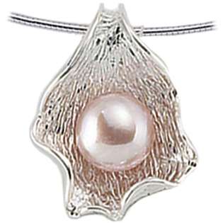 body candy sterling silver pink freshwater pearl pendant wire necklace