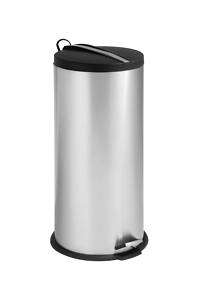 Honey Can Do 40 L SS Round Trash Can # TRS 01160 811434011605  