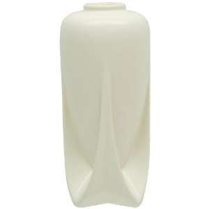  Teco Pottery White Rocket Vase