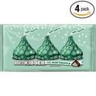Hersheys Holiday Kisses, Dark Chocolate Filled with Mint Truffle, 10 