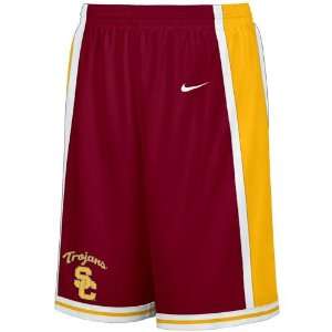 Nike USC Trojans Cardinal Player Basketball Shorts  Sports 