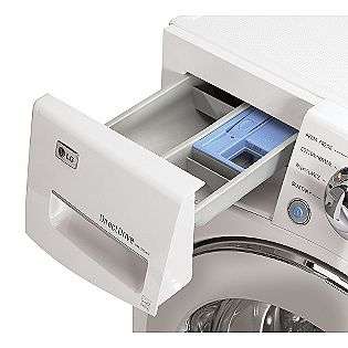 cu. ft. Compact Front Load Washer   White  LG Appliances Washers 