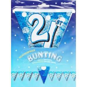   21st Birthday Pennant Banner 3.6m:  Sports & Outdoors