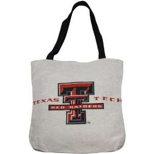   NCAA Texas Tech Red Raiders Natural Woven Tote Bag: Sports & Outdoors