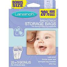 Lansinoh Breast Milk Storage Bags   25 Count   Lansinoh Laboratorie 