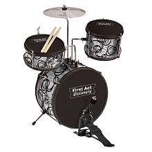 First Act Discovery Jr. Drum Set   Silver   First Act   