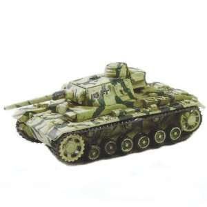   German Panzer III Ausf. J 1943 (Camo   1/144 Scale): Toys & Games