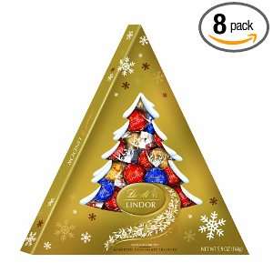 Lindor Truffles Holiday, Assorted Tree Box, 5.9 Ounce Packages (Pack 