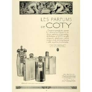   Perfume Bottles Scents Fragrances   Original Print Ad