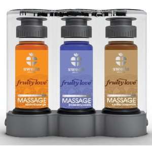 Swede Fruity Love Massage Trio 2   Apricot Orange/Blueberry/ Vanilla 
